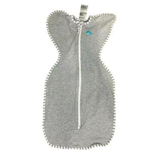 Love To Dream Swaddle Grey 2 Way Zipper Size Newborn